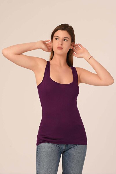 DISENTIS MODEST Χοντρό λουράκι Rambo Viscose Plum Body