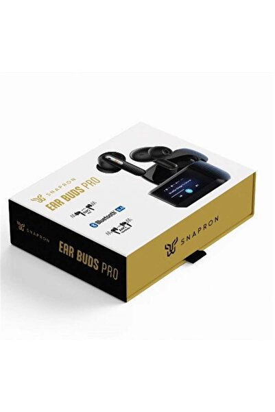 Genel Markalar Snapron SNK-9002 Siyah Led Ekran Kablosuz Bluetooth 5.4 Kulak İçi Kulaklık (ENC Mıc-ANC Gameıng)