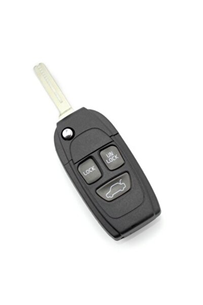 Xenon Bright Carcasă cheie pliabilă cu 3 butoane pentru Volvo