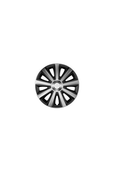 Xenon Bright Σετ 4 τάσια τροχών 14 ιντσών vr carbon aviator ασημί & μαύρο