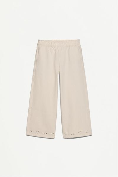 LEFTIES Mikro delikli culotte pantolon