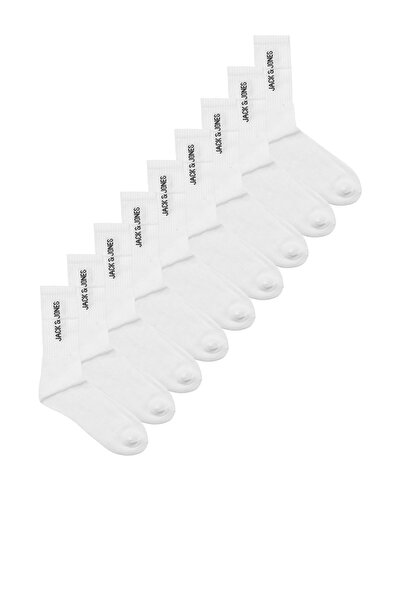 Jack & Jones Ανδρικό πακέτο 9 κάλτσες με λεπτομέρεια λογότυπου - Regen