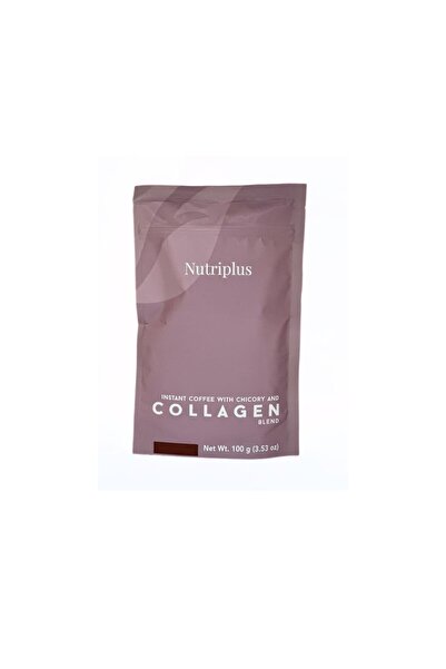 Farmasi Nutriplus Instant Coffee with Chicory & Collagen 3.53 oz, Low Caffein...