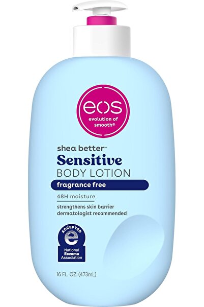 Eos Shea Better Body Lotion 16oz fragrance free 16oz