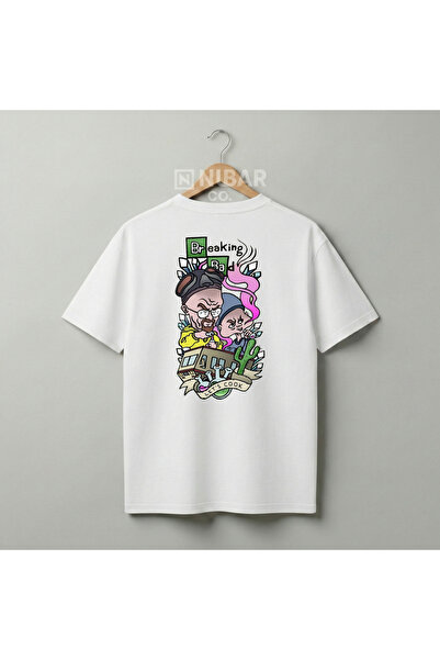 Grafftee Clothing Breaking Bad Heisenberg Tasarımlı Unisex %100 Pamuklu Premi...