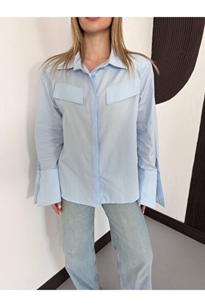 Ekim Store Πουκάμισο με επένδυση και λεπτομέρεια στα μανίκια