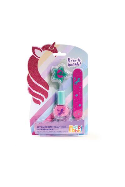 AS COMPANY AS Happi Hobbi Σετ Ομορφιάς Για να Λάμψει η Χαρά Στα Χείλη & Στα Ν...