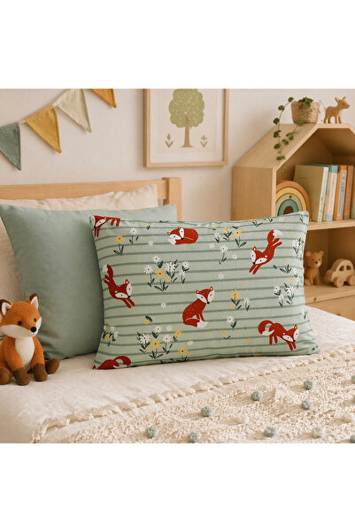 MundoLindo Çocuk Yastık Kılıfı Tek Kişilik Desenli 50 x 70 cm 1 Adet