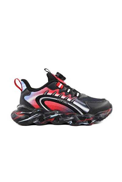 pepino 2223 Adidași pentru copii negru-roșu