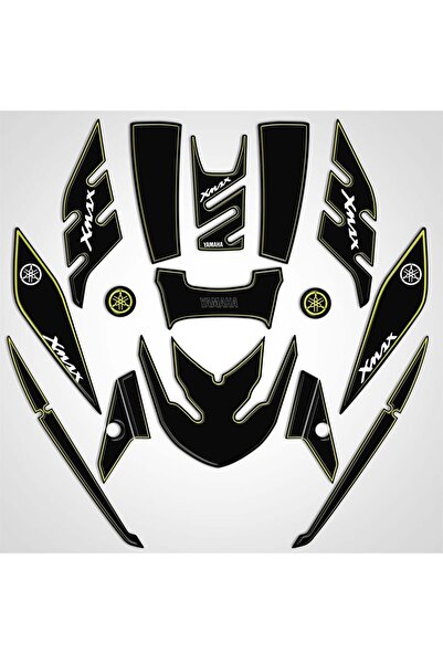 Redline Grafik Redlinegrafik Xmax 2014-2017 Uyumlu Full Body kit Sticker Pad ...