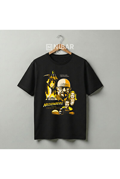 Grafftee Clothing Breaking Bad Heisenberg Tasarımlı Unisex %100 Pamuklu Premi...