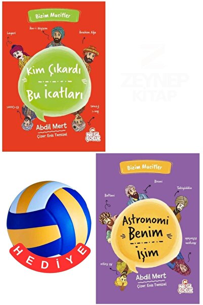 Nesil Çocuk Yayınları Kim Çıkardı Bu İcatları-Astronomi Benim İşim-2 Kitap Se...