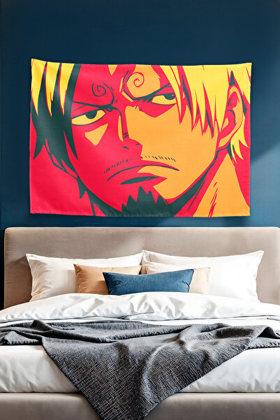 Vagonik One Piece Σάντζι Σοβαρό Βλέμμα Ποπ Αρτ Μινιμαλισμός