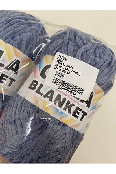 Gala blanket -chs06-kadife ip 500 gram-2 adet ( her biri 250 gram )
