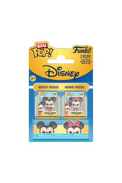 Funko Μπίτι Ποπ! Ντίσνεϋ Μίκυ & Μίνι 2 τεμάχια