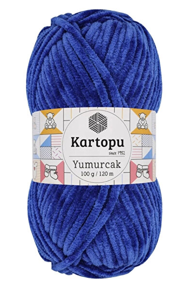 Kent Pazarı Κάρτοπου Γιουμούρτσακ Βελούδινο Νήμα Πλεξίματος K524