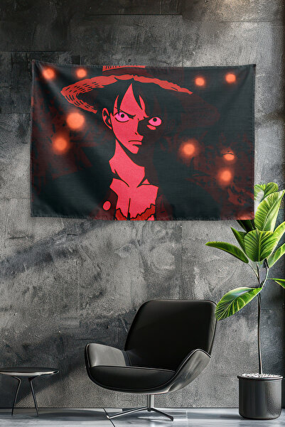 Vagonik Λούφι One Piece Κόκκινο Τρόμου Φωτεινά Φώτα