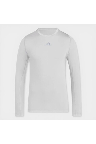 adidas TF LS TEE M KC6893 Λευκό ανδρικό μακρυμάνικο μπλουζάκι