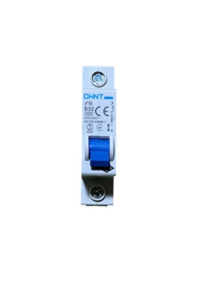 CHİNT TEK KUTUPLU 32 AMPER OTOMATİK SİGORTA- B TİPİ 1X32