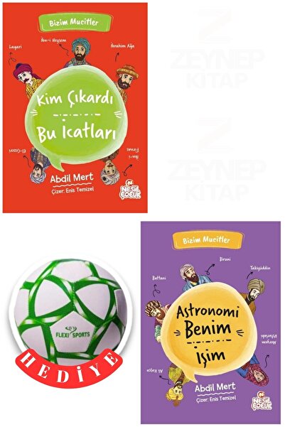 Nesil Çocuk Yayınları Kim Çıkardı Bu İcatları-Astronomi Benim İşim-2 Kitap Se...