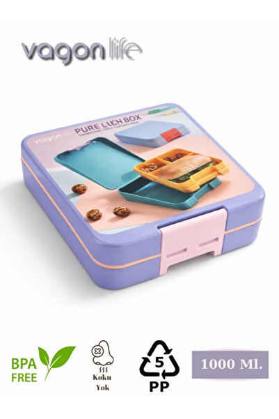 Vagonlife Beslenme Kutusu - Pure Lunch Box - 1000 Ml.