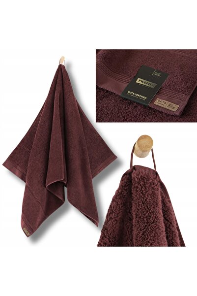 OEM Prosop, Zwoltex, Queen, Bumbac Egiptean, 50x100cm, Bordo