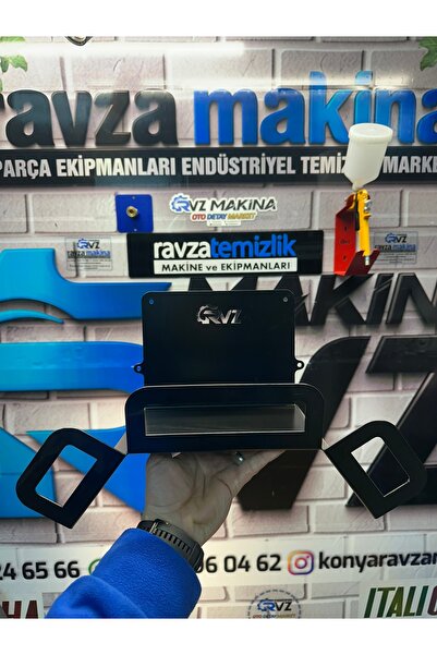 Ravza Makina Rvz Duvara Monte Metal Hortum Toplama Askısı – Bahçe Hortum Sarm...
