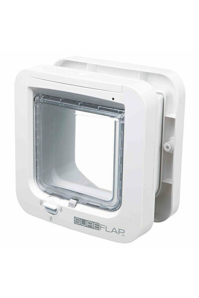 Trixie SureFlap Πόρτα για γάτες, Λευκό Πλαστικό, 21 × 21 εκ., για Κατοικίδια
