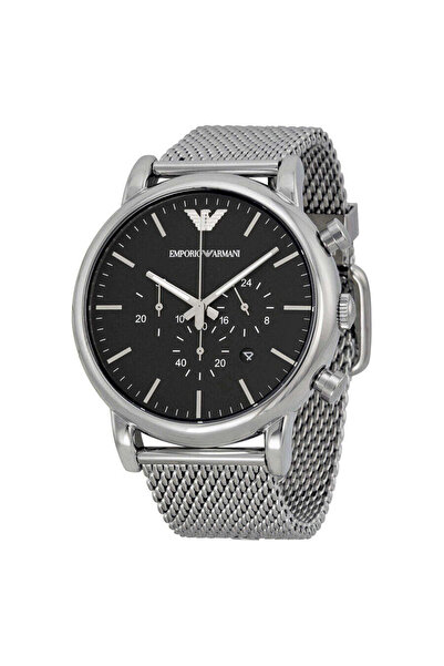 Emporio Armani Classic Chronograph Black Dial Men's Watch AR1808