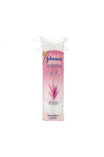 Johnson's وسائد قطنية نقية للتجميل 80 قطعة