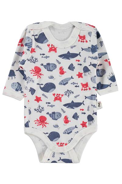 Civil Baby Balina Empirme 1-36 Ay Çıtçıtlı Badi - Ekru