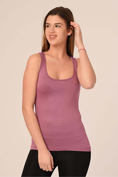 DISENTIS MODEST Χοντρό λουράκι Rambo Viscose Dark Rose Body