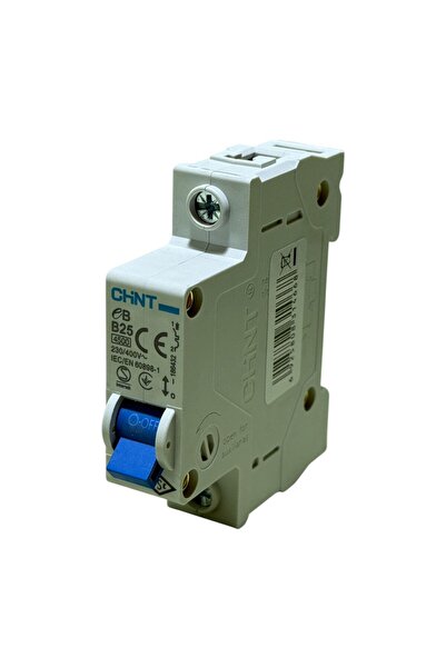 TEK KUTUPLU 25 AMPER OTOMATİK SİGORTA- B TİPİ 1X25