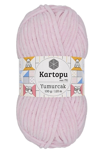 Kent Pazarı Κάρτοπου Γιουμούρκακ Βελούδινο Νήμα Πλεξίματος K1562