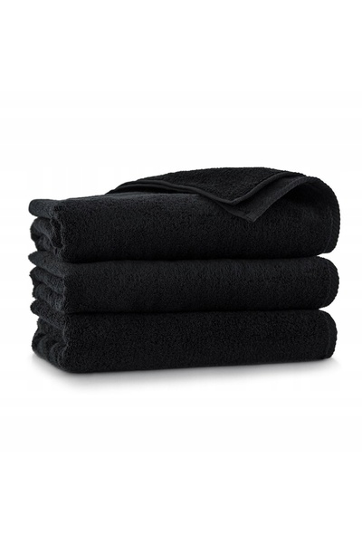 OEM Prosop, Kiwi2, Premium, Bumbac, 70x140cm, Negru