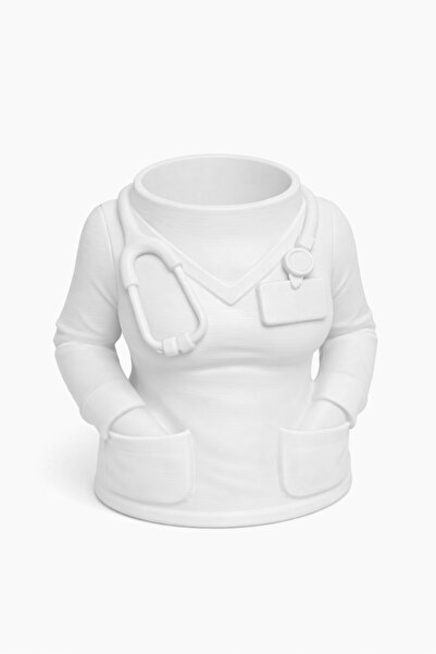 Prof Θήκη για στυλό σιλικόνης με σχέδιο Doctor's Apron – Κομψή διακόσμηση γρα...