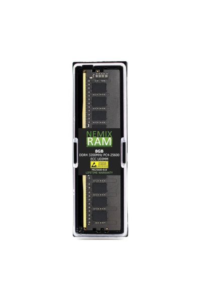 Mb Teknoloji NEMIXRAM 8GB DDR4 3200MHz CL22 ECC UDIMM ذاكرة الوصول العشوائي ل...