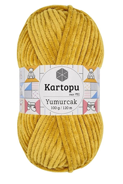 Kent Pazarı Κάρτοπου Γιουμούρτσακ Βελούδινο Νήμα Πλεξίματος K310