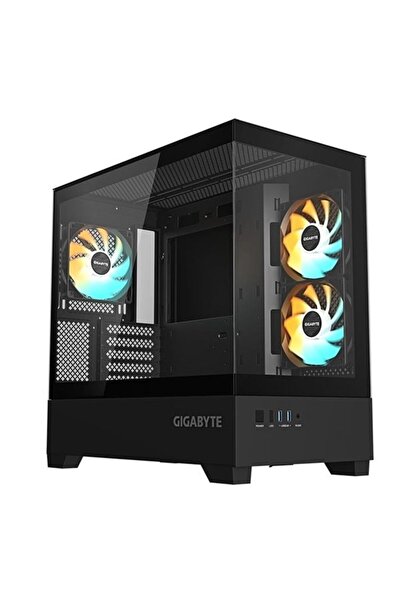 Gigabyte GB-C201P GAMING Mid-Tower PC Kasası Siyah 360mm Soğutma Desteği