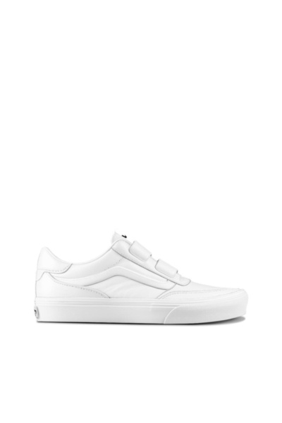 Vans Brooklyn Ls V Παιδικά Λευκά Αθλητικά Παπούτσια Vn000ekgwww1