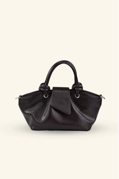 birizmoda Μίνι τσάντα χειρός και ώμου Riva με λουράκι με λεπτομέρεια κόμπου -...