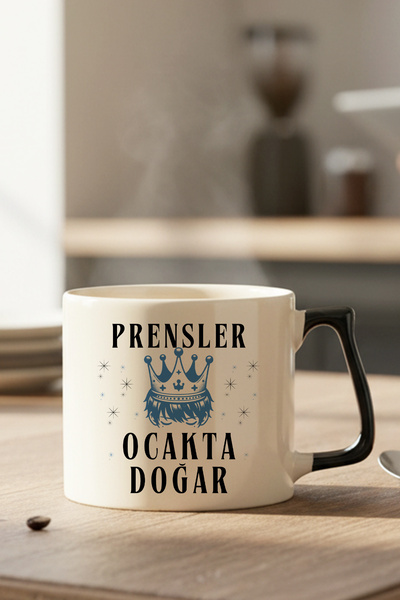 qoeuyl boutique Princes Are Born in the Kitchen Printed Birthday Gift D Mug w...