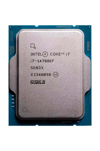 Intel CORE i7 14700KF 61MB 12çekirdekli VGA YOK 1700p 125w Kutusuz+Fansız
