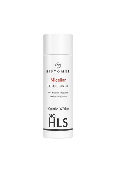 Histomer BIO HLS Micellar Cleansing Oil – 200 ml | Gentle Makeup Remover & Skin Cleanser