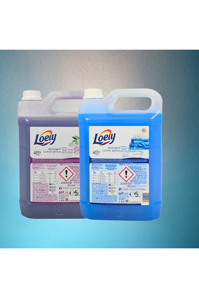 LOELY Συσκευασία 2x5 λίτρων Υγρό Απορρυπαντικό Ρούχων Blue Serenity - Velvet ...