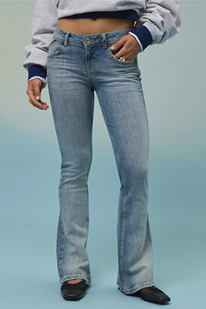 Messy Girls Βίντατζ μπλε τζιν και παντελόνι με χαμηλή μέση γραμμή, στυλ Φλαρ,...