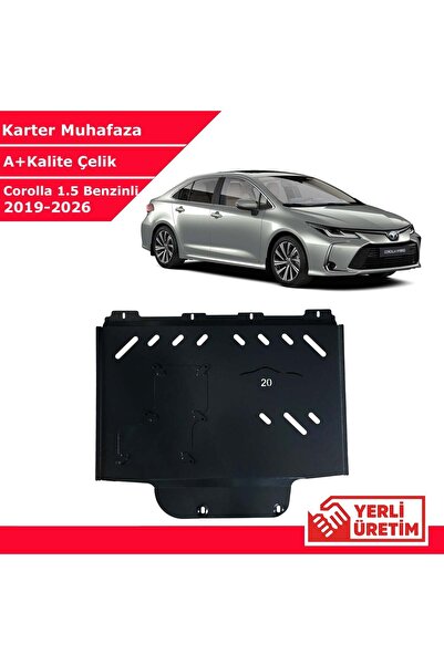 3 Tıkla Toyota Corolla 1.5 Benzinli 2019-2026 Çelik Karter Muhafaza Çelik Kor...