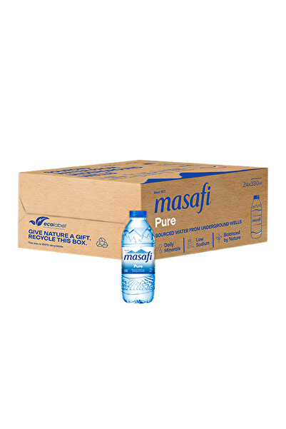 MASAFI Bottled Drinking Water 330 ml x 24