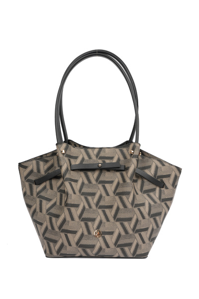 U.S. Polo Assn. Mink-Black Women's Shoulder Bag Us26504