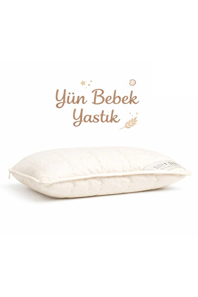 Vayomy Doğal Kuzu Yünü Bebek Yastığı 35x45